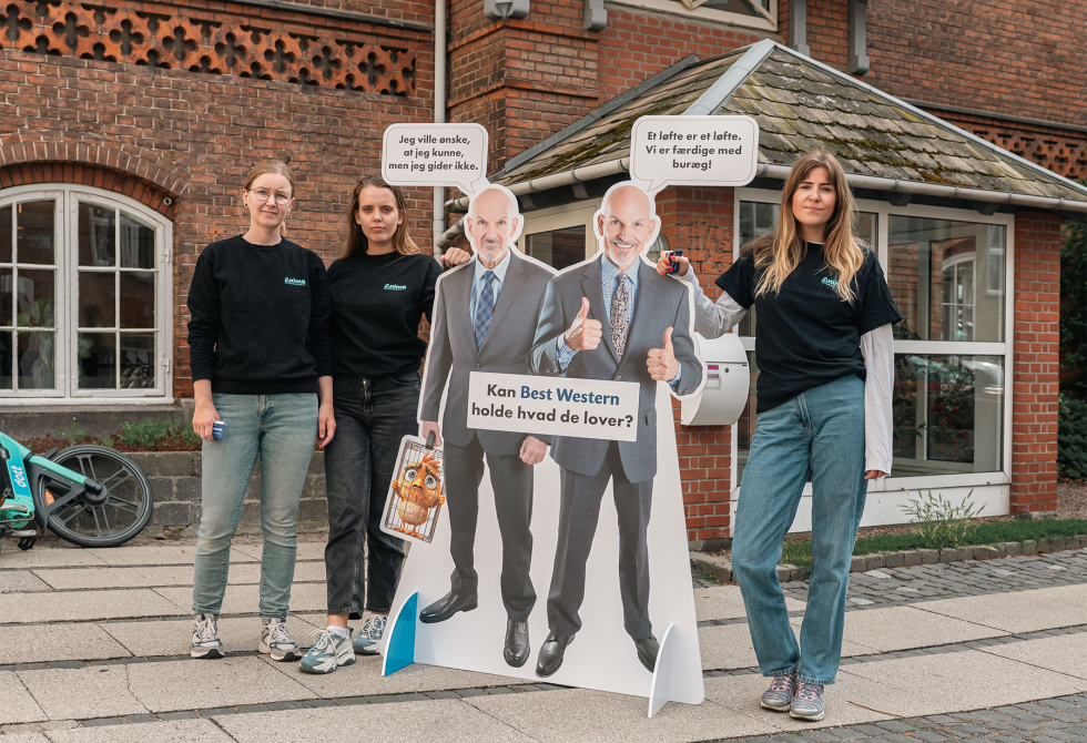 Anima foran Best Westerns hovedkontor